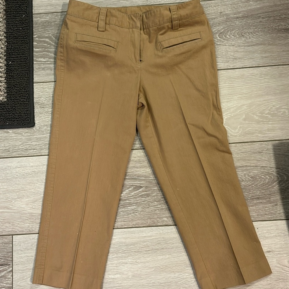 Sharagano khaki capris